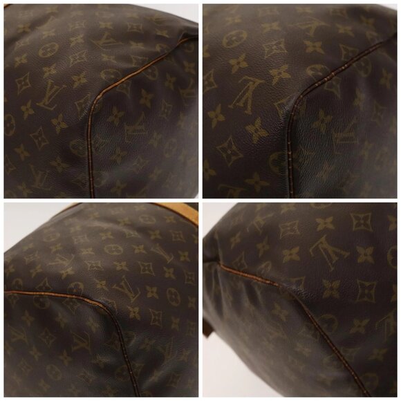 LOUIS VUITTON Monogram Keepall 55 Boston Bag M41424 LV Auth 124848 - Picture 16 of 16
